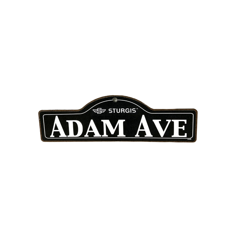 Adam โ Official Sturgis Street Name Sign