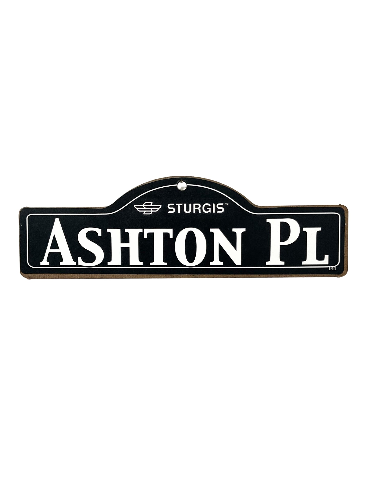 Ashton Sturgis Main St Official Personalized Street Sign