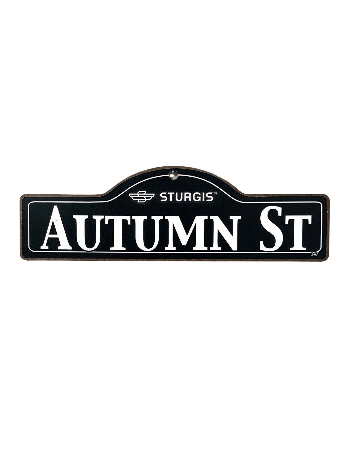Autumn Sturgis Main St Official Personalized Street Sign