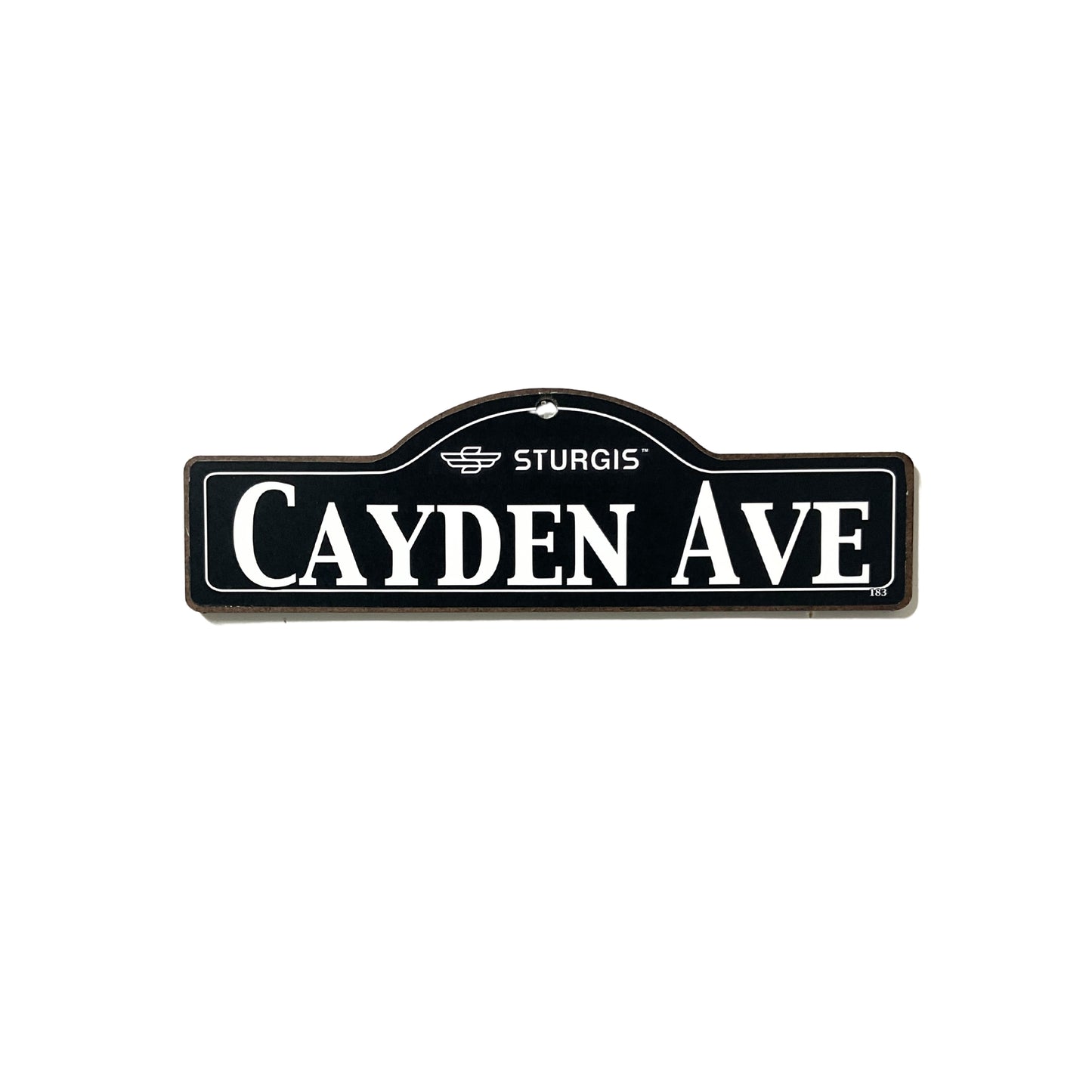 Cayden Sturgis Main St Official Personalized Street Sign