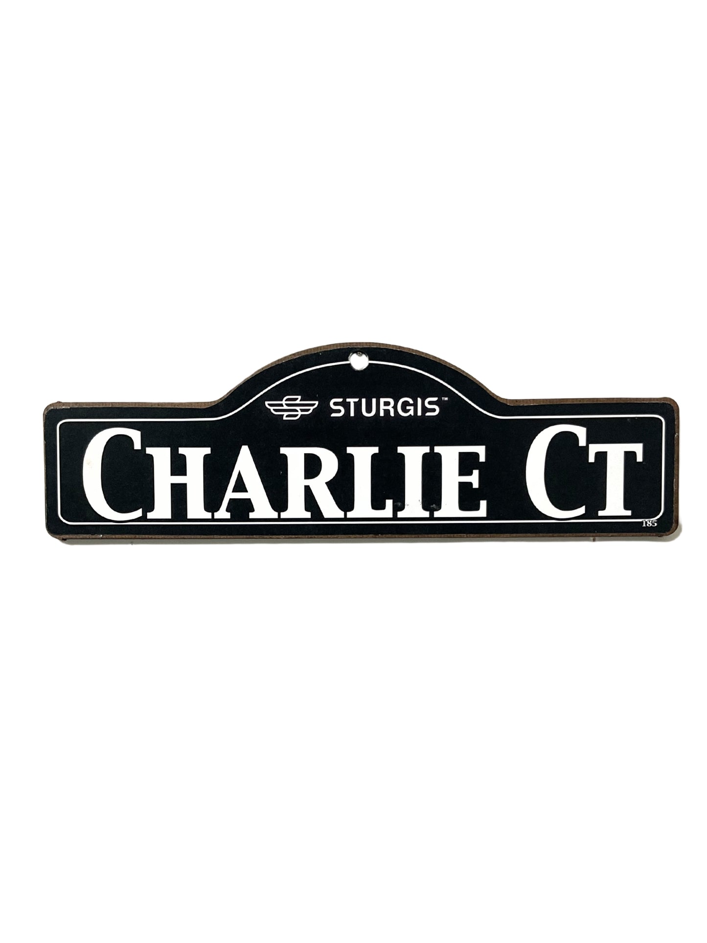 Charlie Sturgis Main St Official Personalized Street Sign