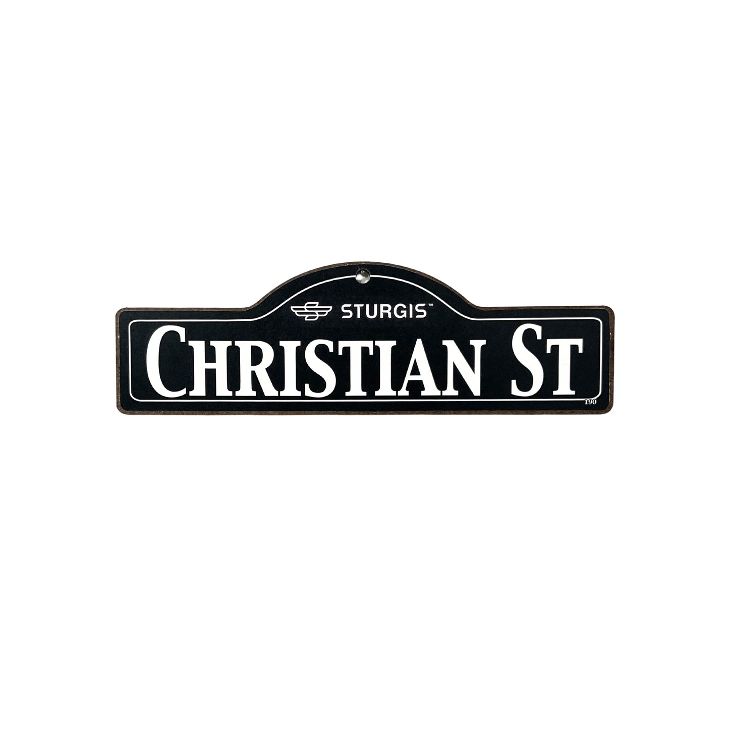 Christian Sturgis Main St Official Personalized Street Sign