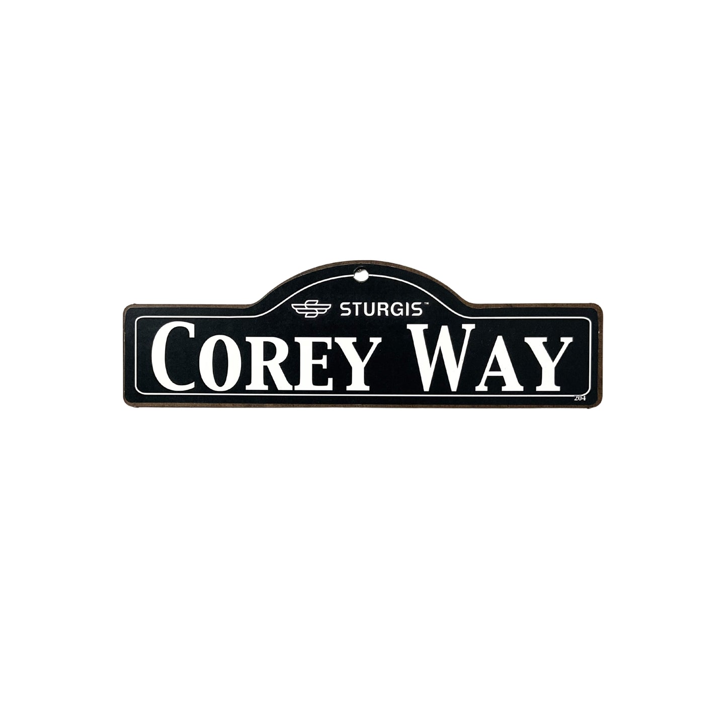 Corey Sturgis Main St Official Personalized Street Sign