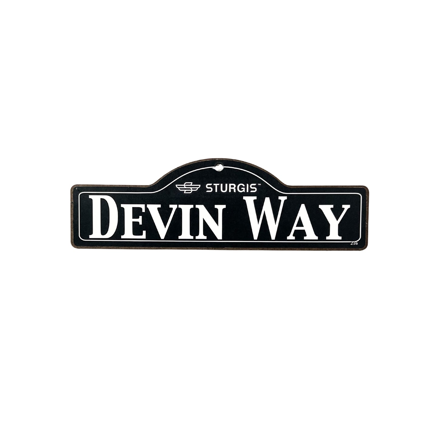 Devin Sturgis Main St Official Personalized Street Sign