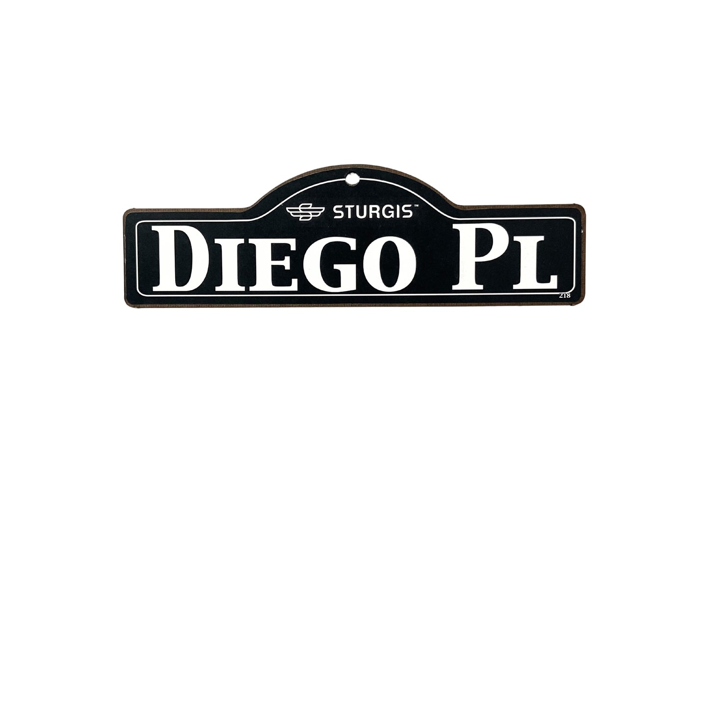 Diego Sturgis Main St Official Personalized Street Sign