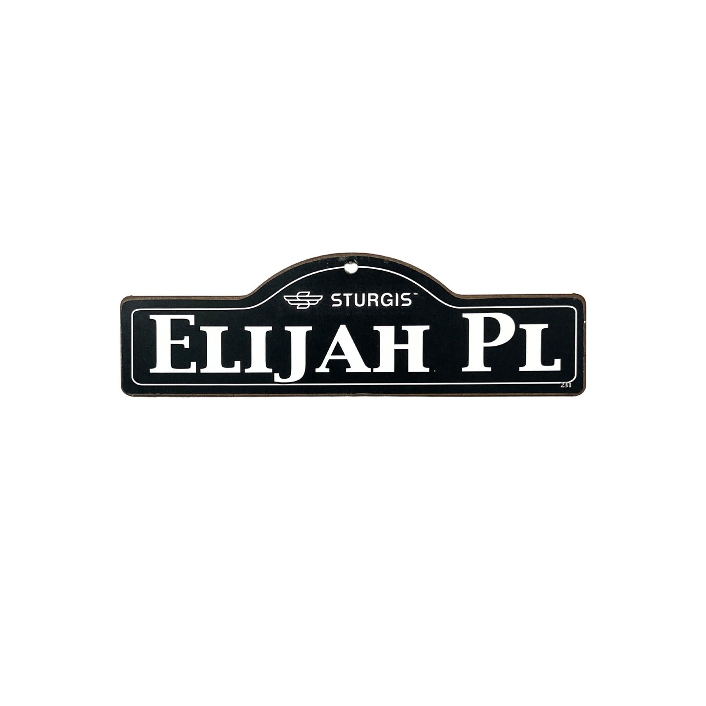 Elijah Sturgis Main St Official Personalized Street Sign