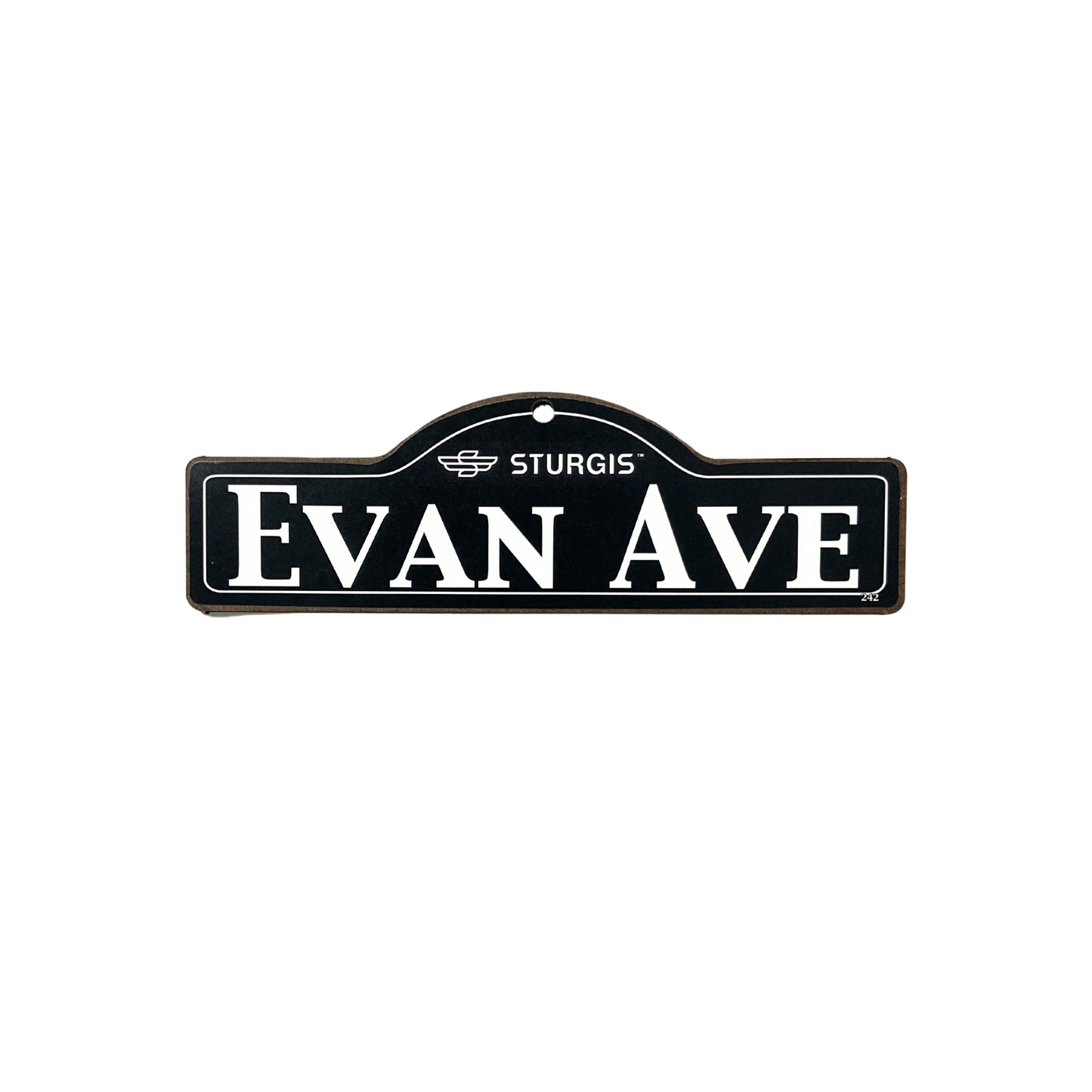 Evan Sturgis Main St Official Personalized Street Sign