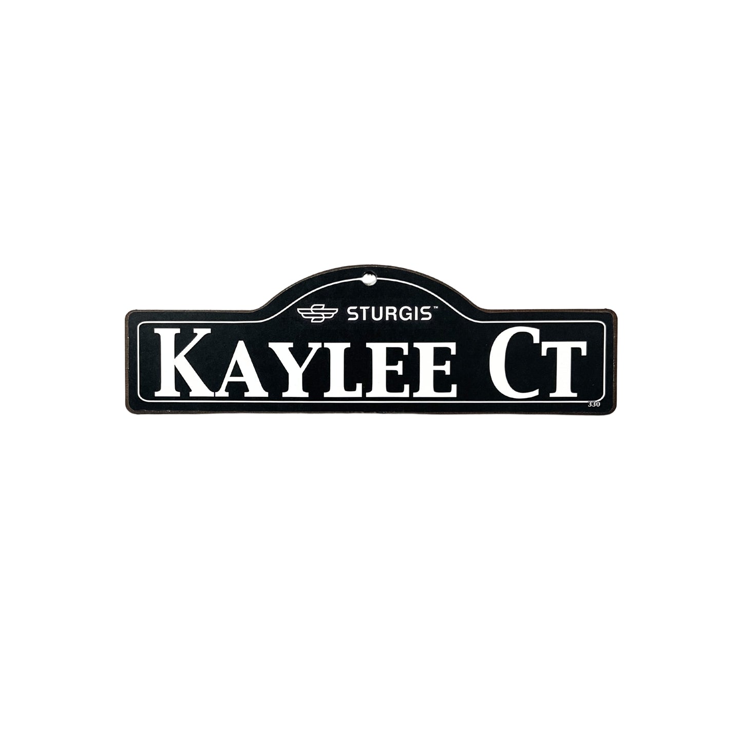 Kaylee Sturgis Main St Official Personalized Street Sign