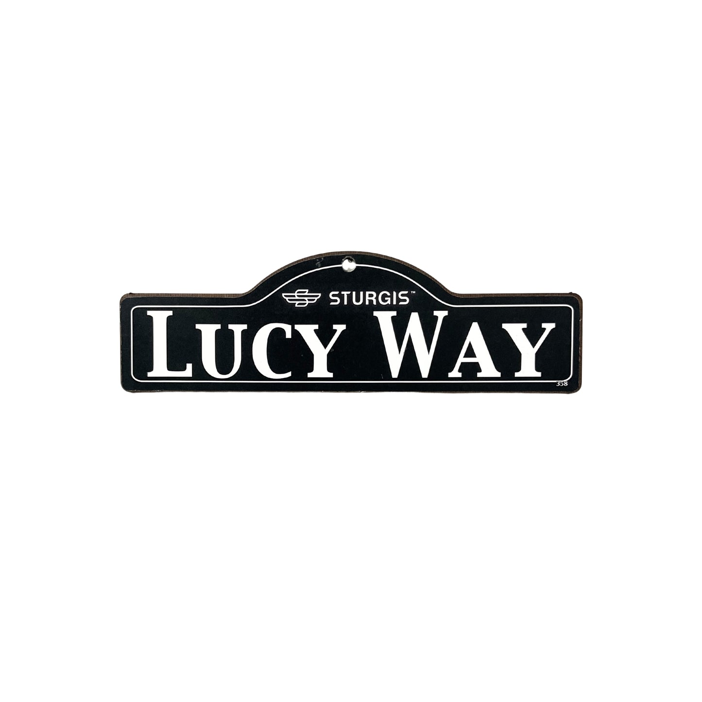 Lucy Sturgis Main St Official Personalized Street Sign
