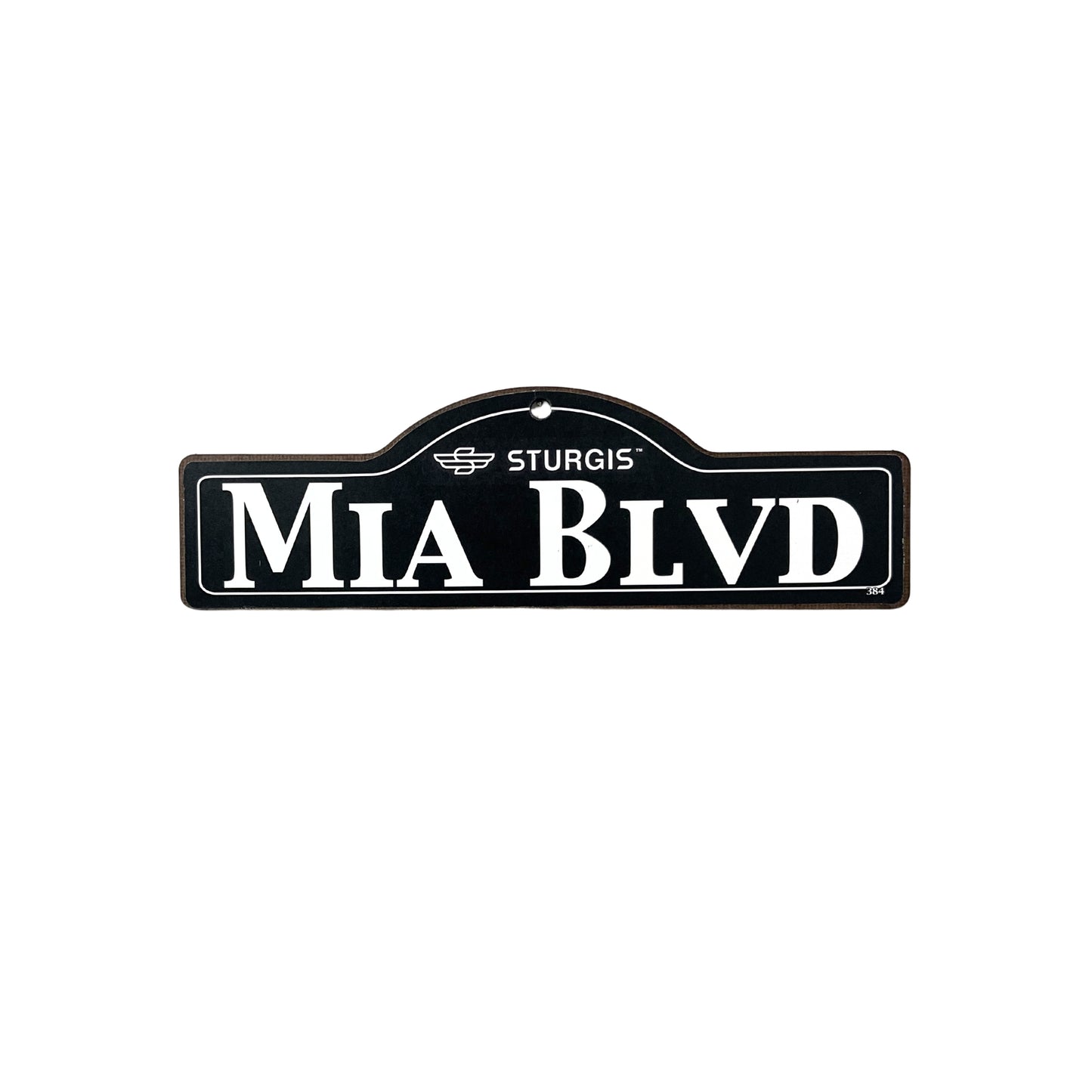 Mia Sturgis Main St Official Personalized Street Sign