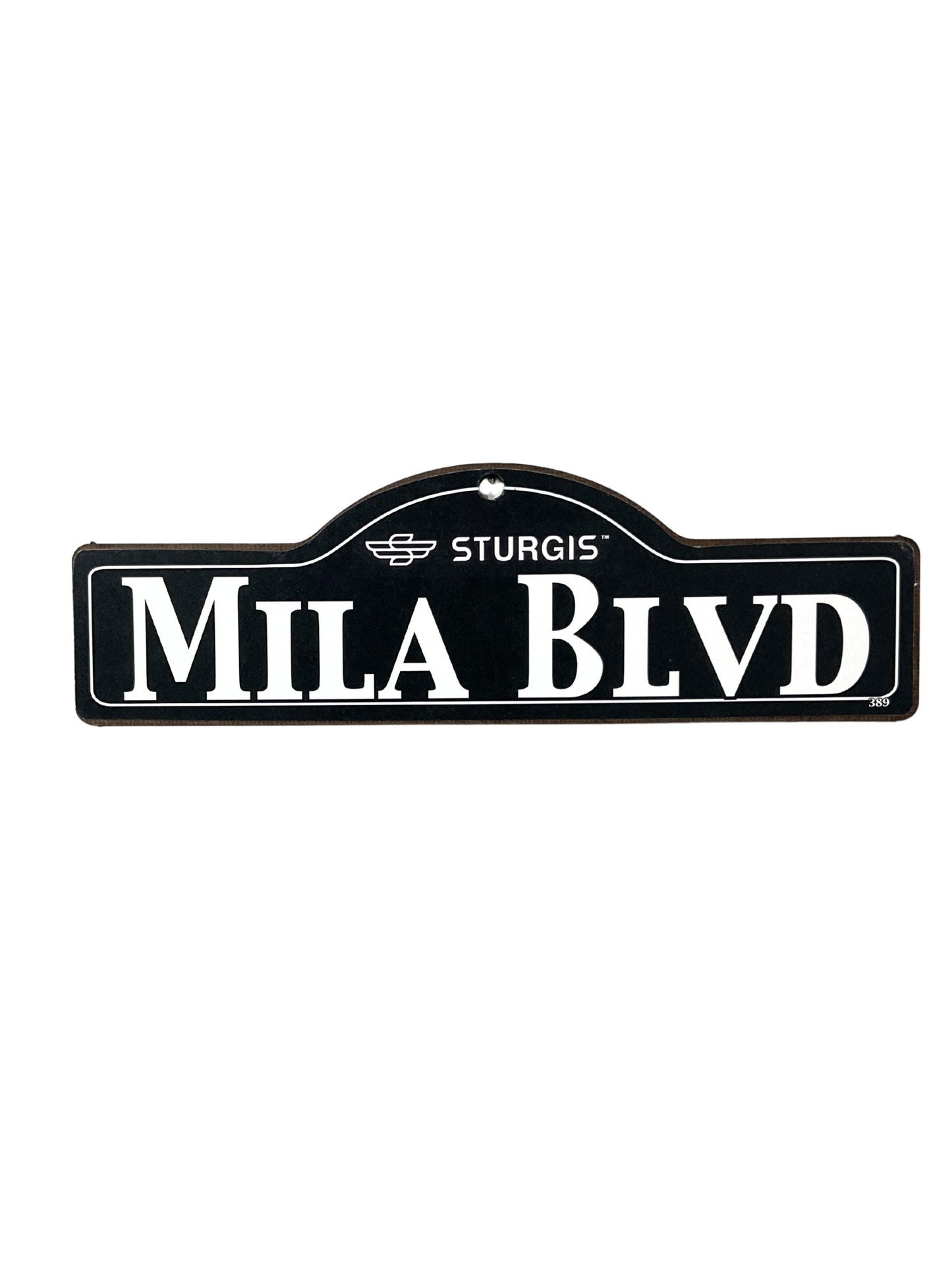 Mila Sturgis Main St Official Personalized Street Sign