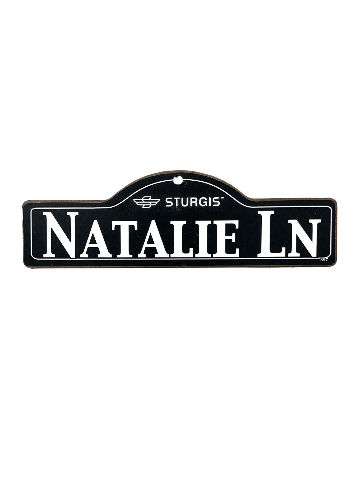 Natalie Sturgis Main St Official Personalized Street Sign