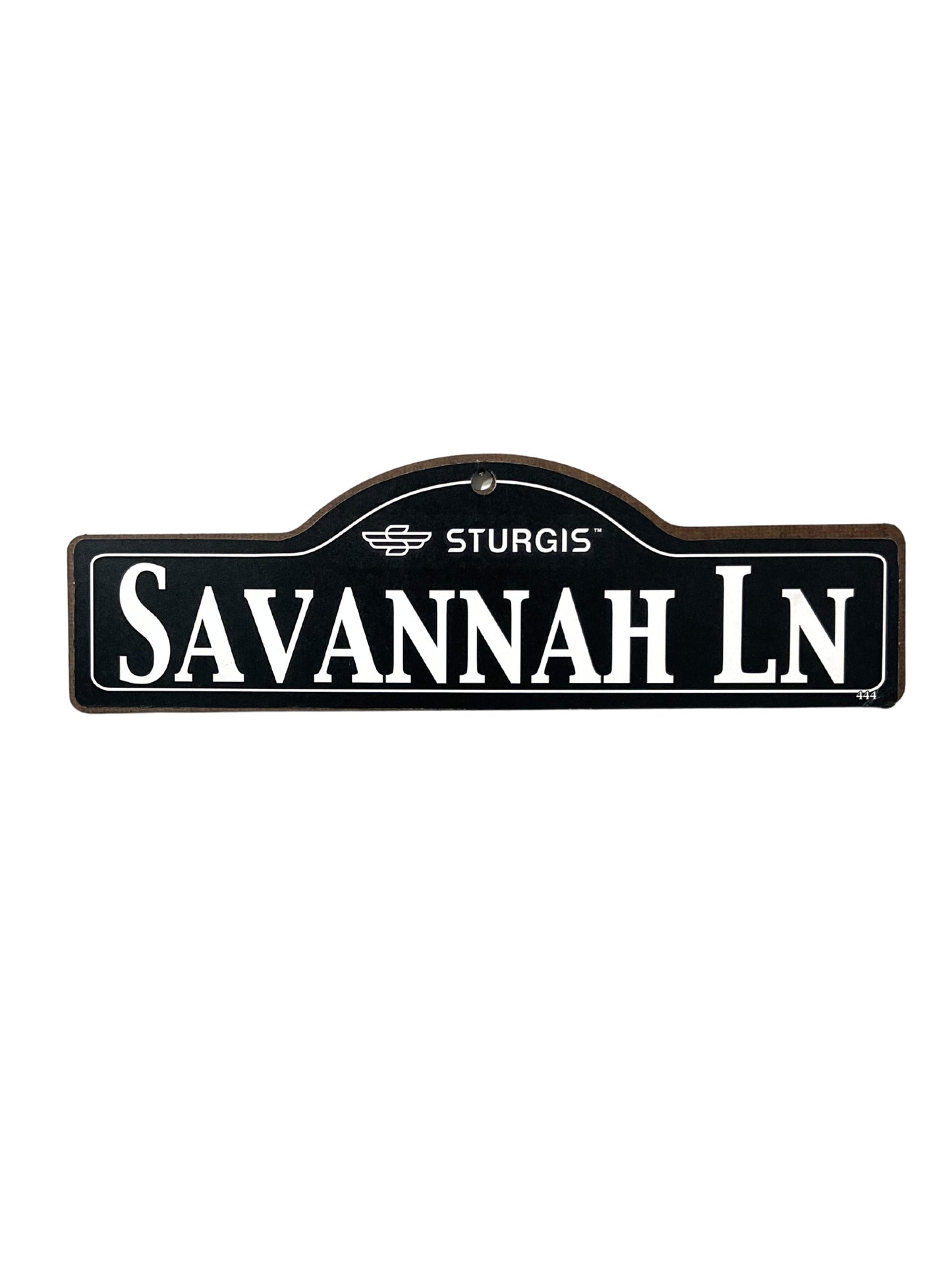 Savannah Sturgis Main St Official Personalized Street Sign