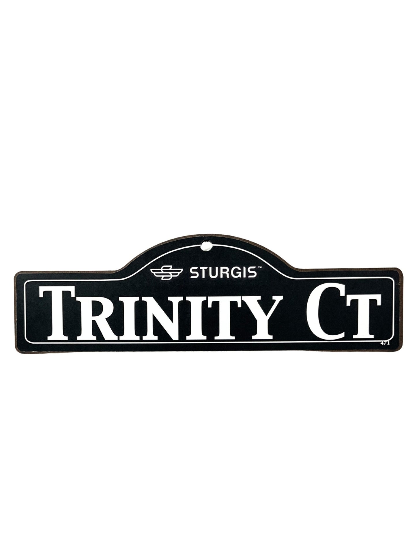 Trinity Sturgis Main St Official Personalized Street Sign