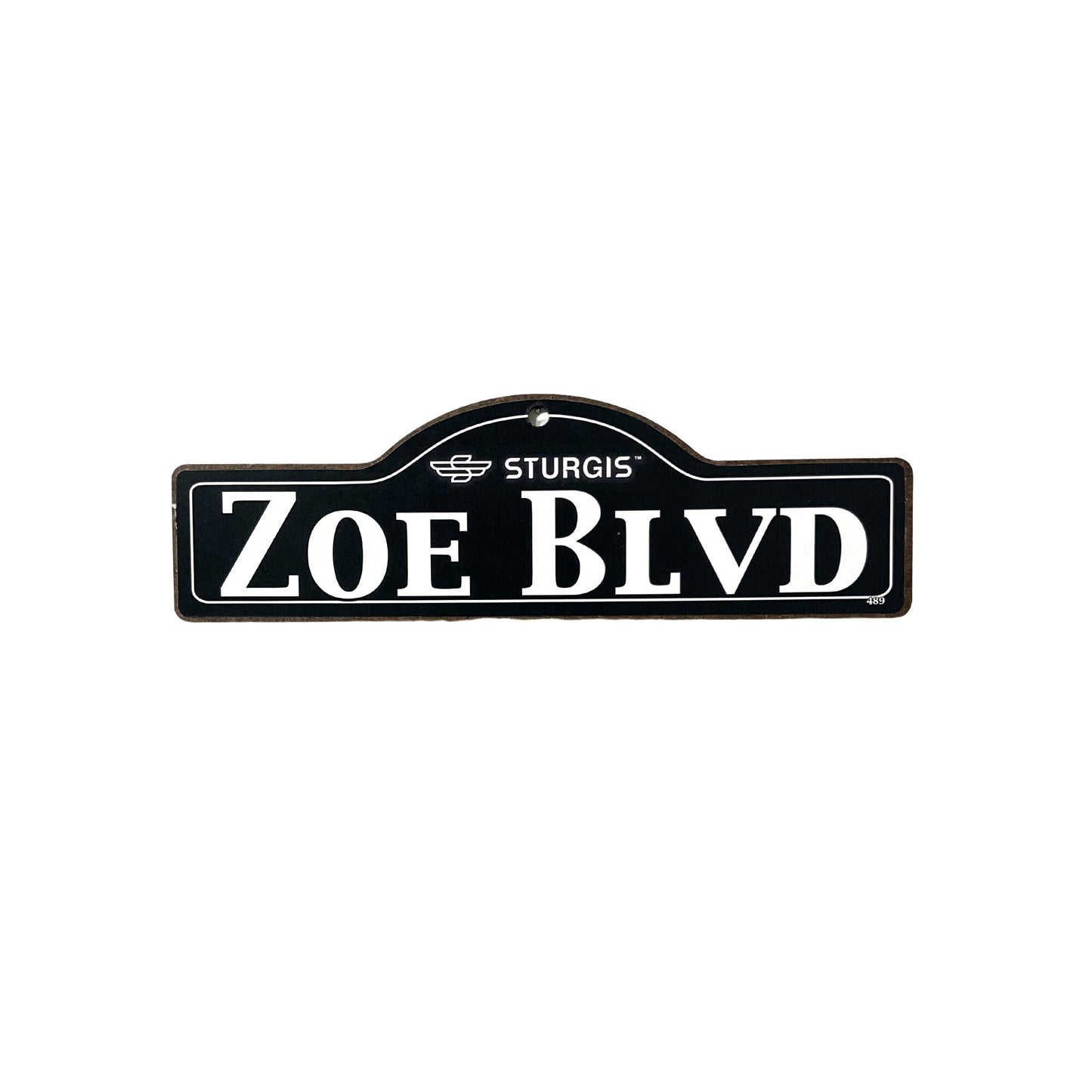 Zoe Sturgis Main St Official Personalized Street Sign