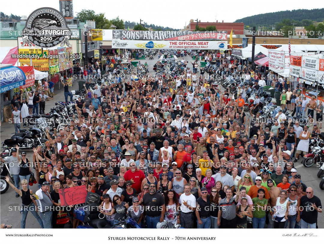 2010 Sturgis Rally Group Photo – August 11, 5 p.m.