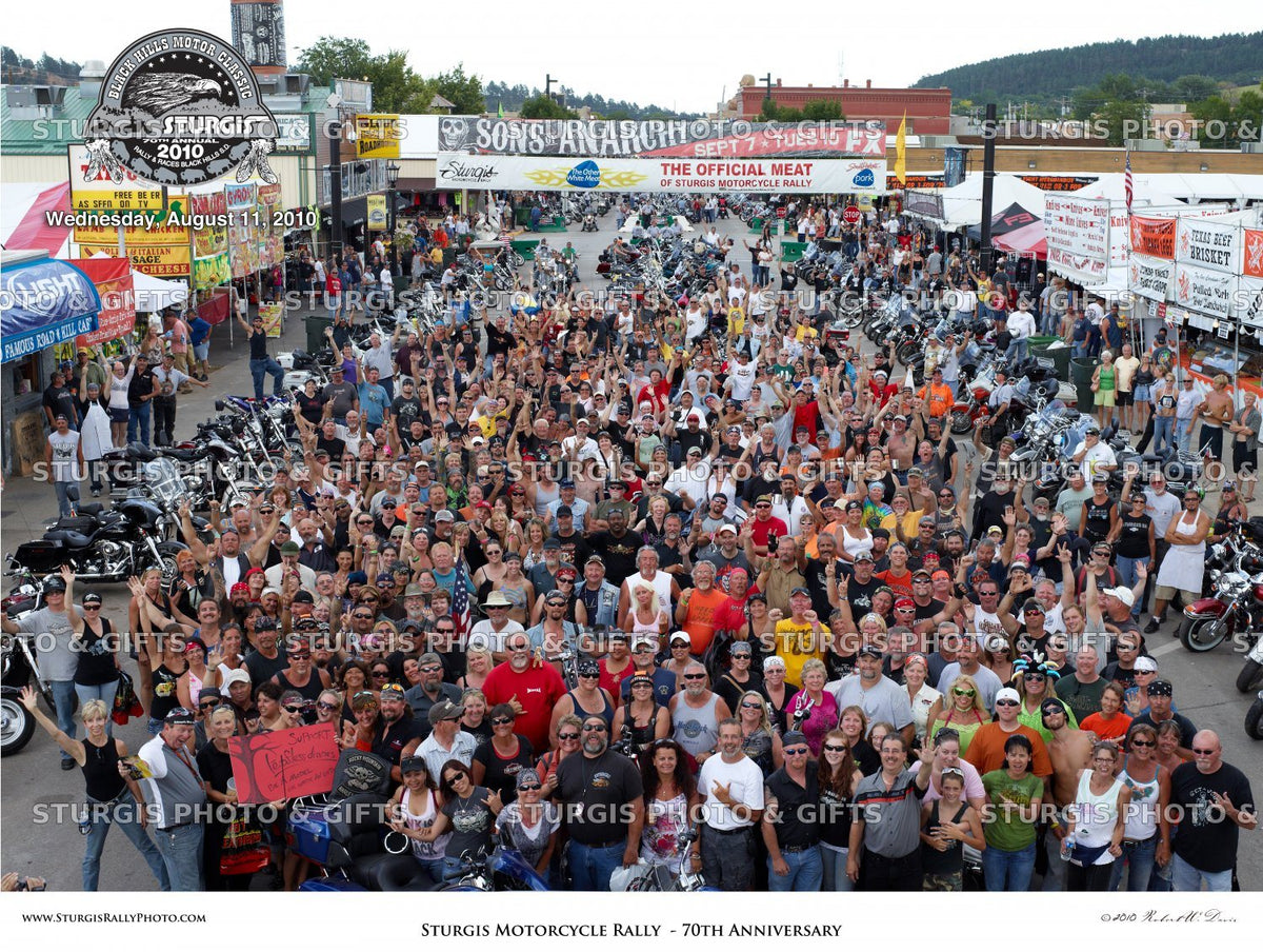 2010 Sturgis Rally Group Photo – August 11, 5 p.m.