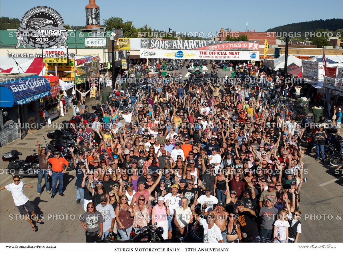 2010 Sturgis Rally Group Photo – August 12, 5 p.m.