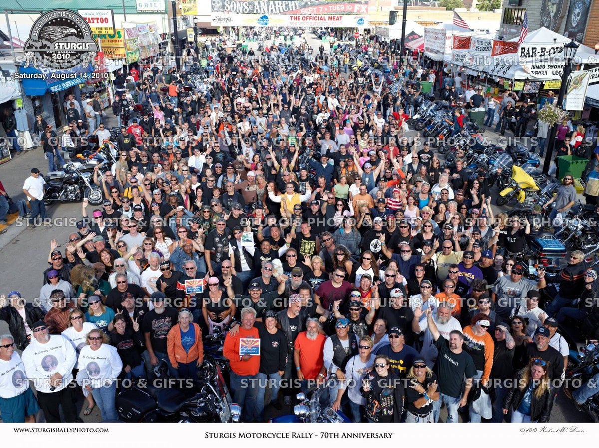 2010 Sturgis Rally Group Photo – August 14, 5 p.m.