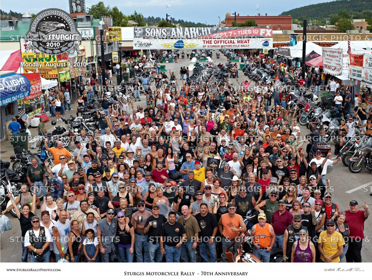 2010 Sturgis Rally Group Photo – August 9, 5 p.m.