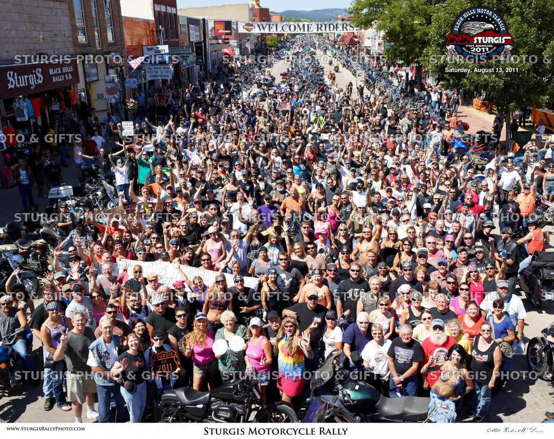 2011 Sturgis Rally Group Photo – August 13, Noon