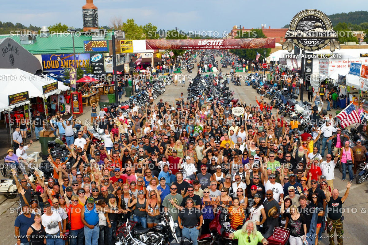 2012 Sturgis Rally Group Photo – August 10, 5 p.m.