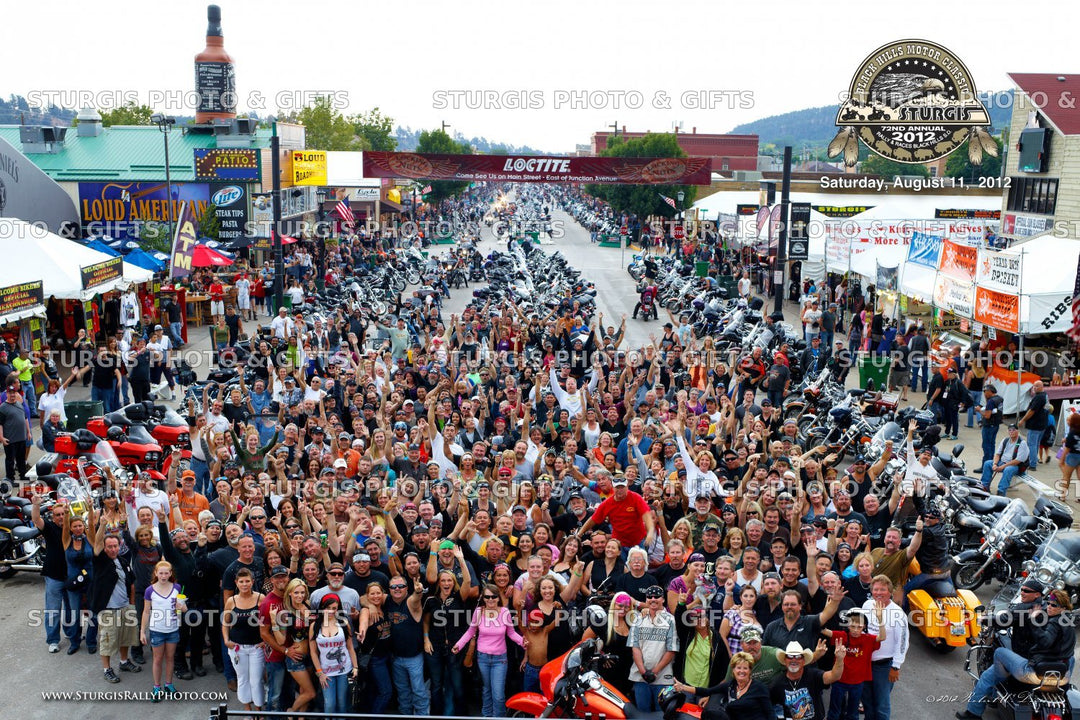 2012 Sturgis Rally Group Photo – August 11, 5 p.m.