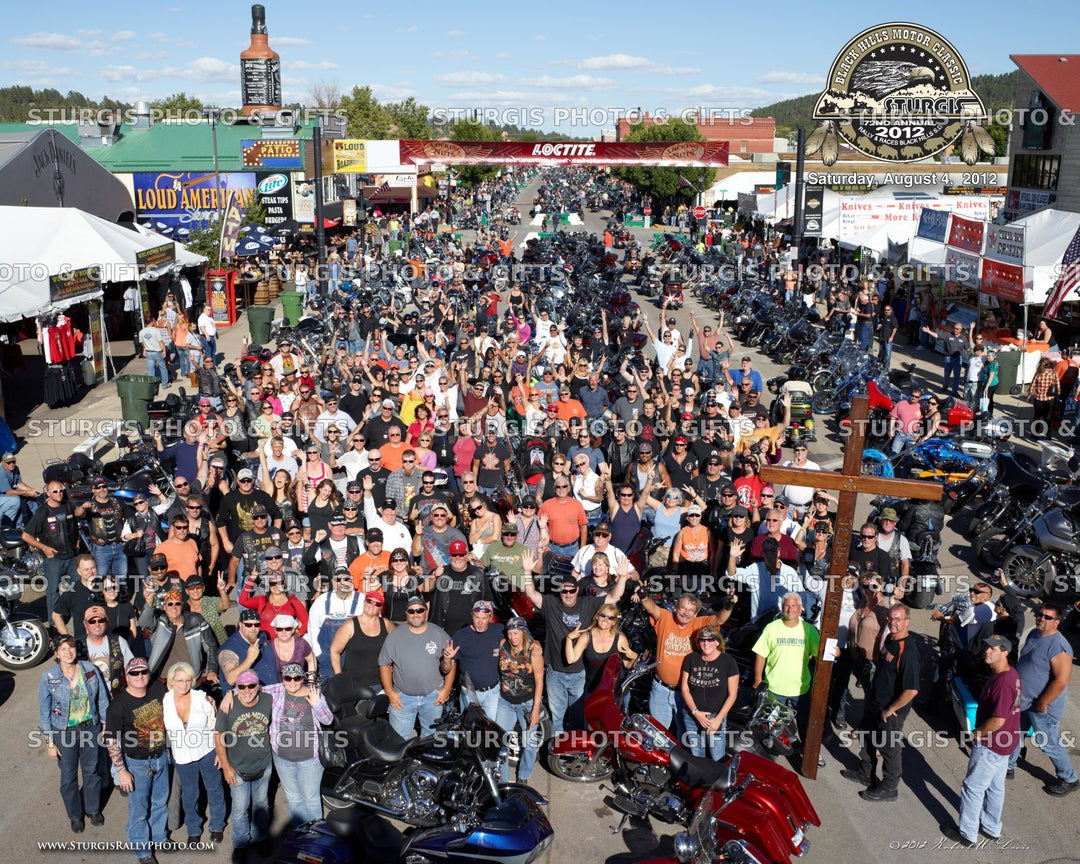 2012 Sturgis Rally Group Photo – August 4, 5 p.m.