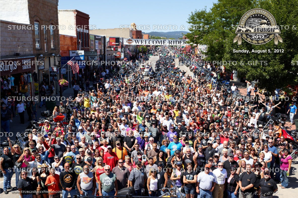 2012 Sturgis Rally Group Photo – August 5, Noon