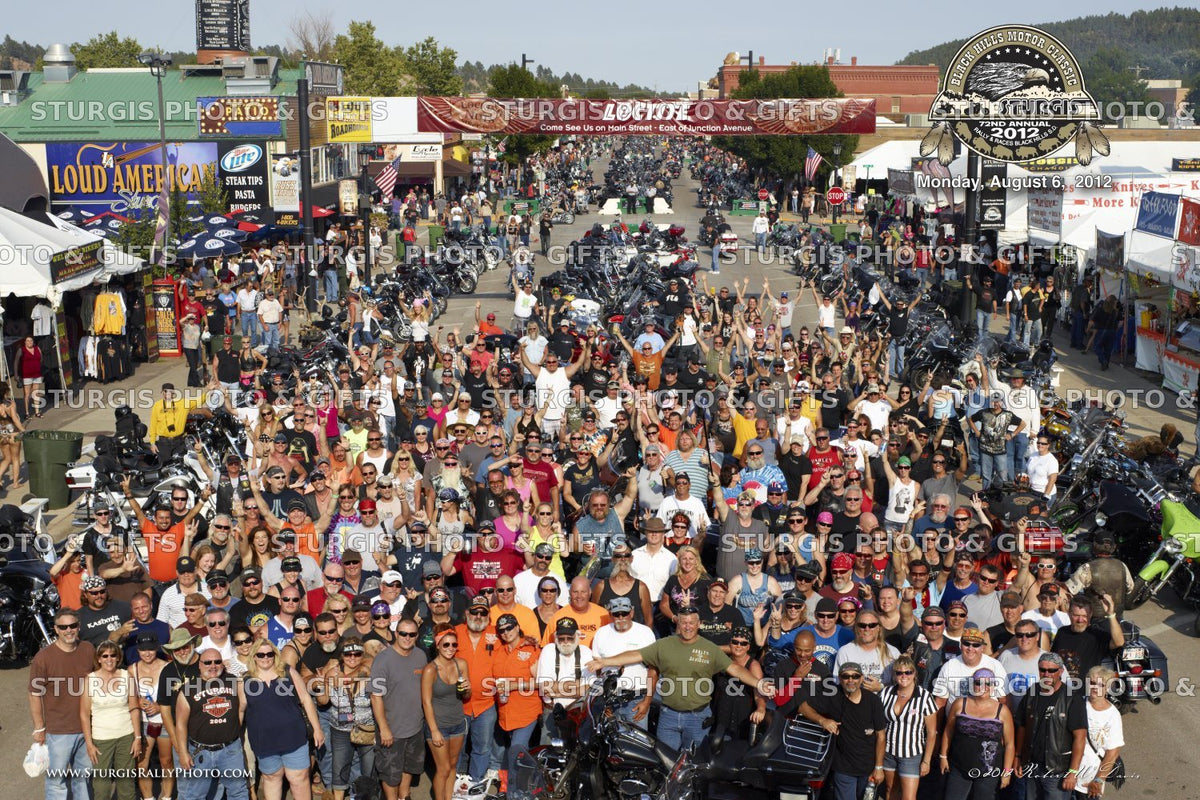 2012 Sturgis Rally Group Photo – August 6, 5 p.m.