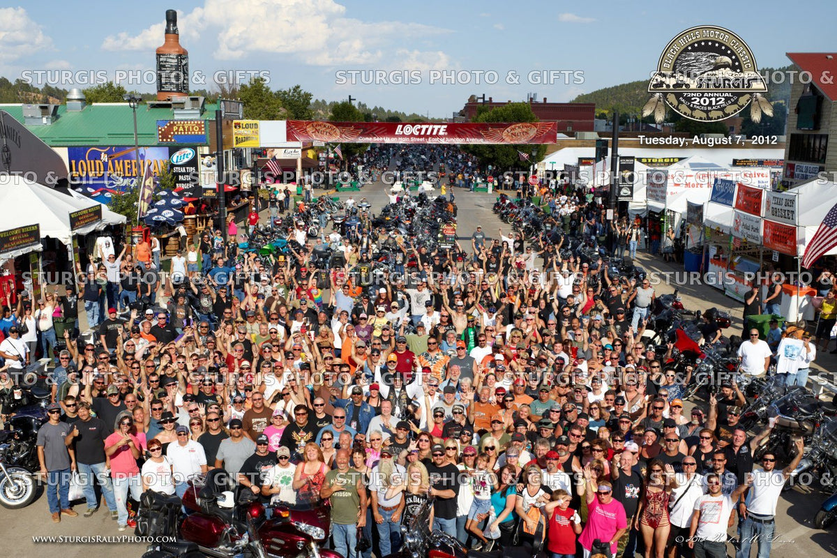 2012 Sturgis Rally Group Photo – August 7, 5 p.m.