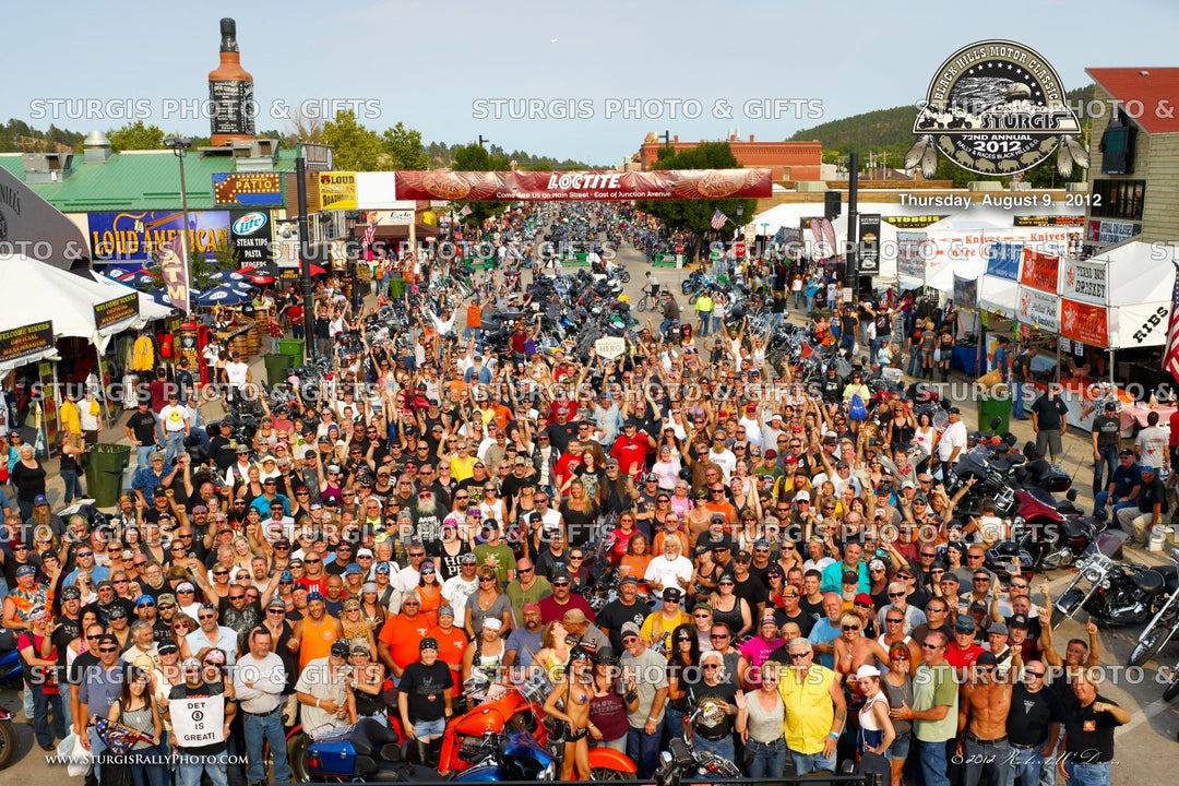 2012 Sturgis Rally Group Photo – August 9, 5 p.m.