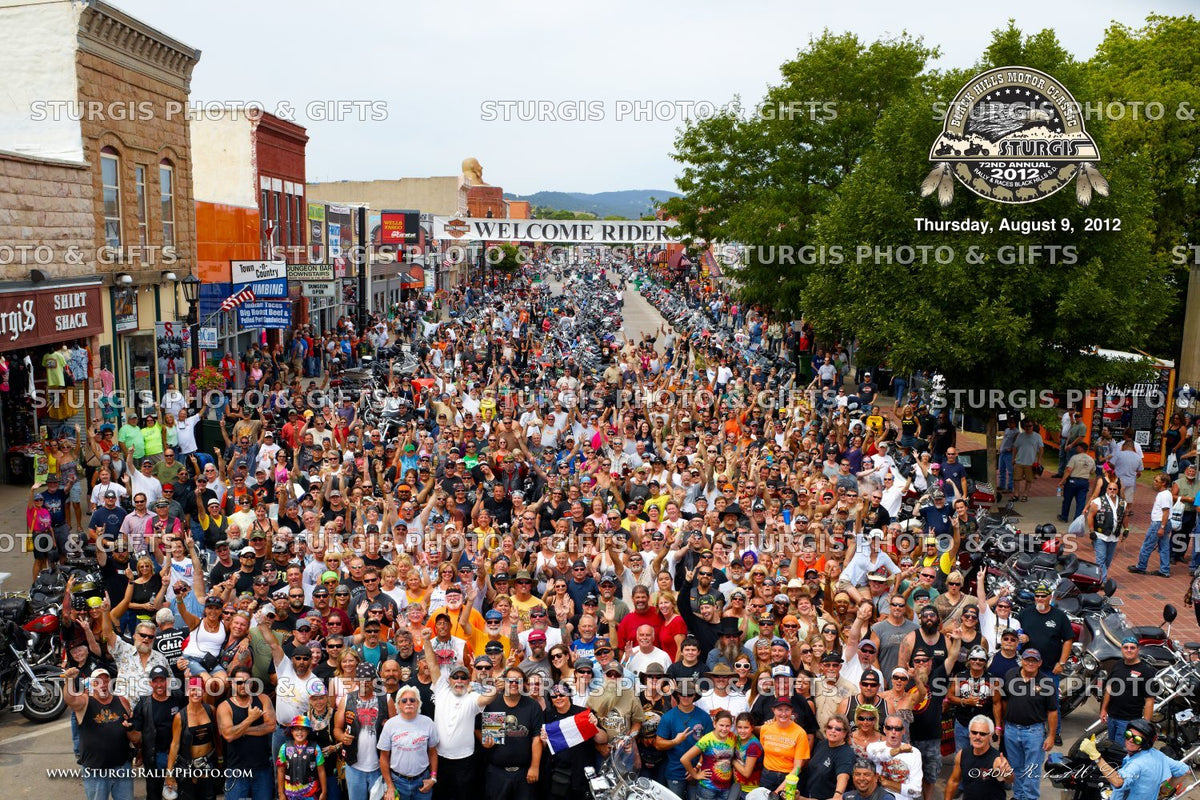 2012 Sturgis Rally Group Photo – August 9, Noon