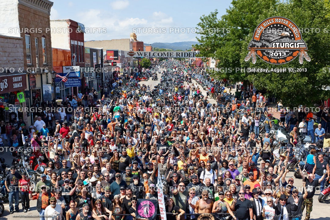 2013 Sturgis Rally Group Photo – August 10, Noon