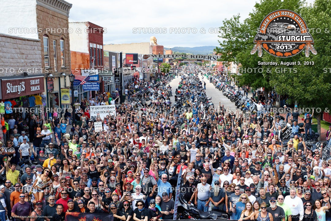 2013 Sturgis Rally Group Photo – August 3, Noon