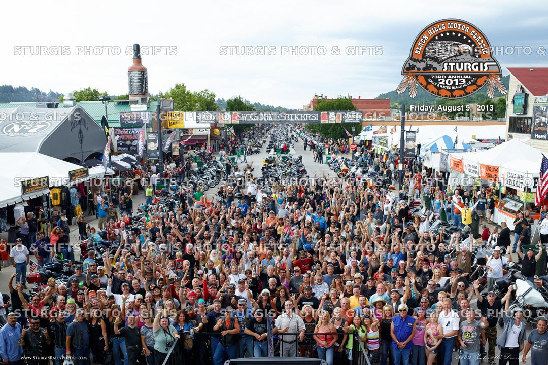 2013 Sturgis Rally Group Photo – August 9, 5 p.m.