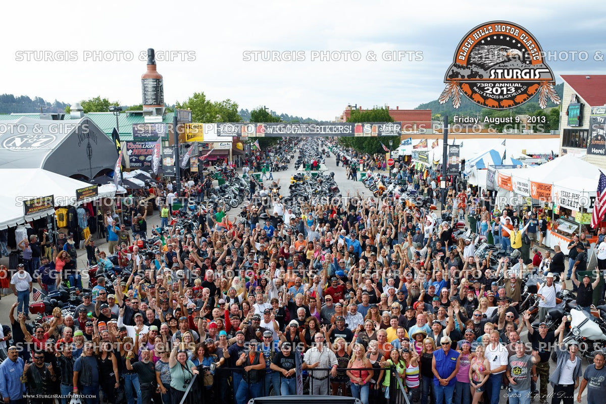2013 Sturgis Rally Group Photo – August 9, 5 p.m.