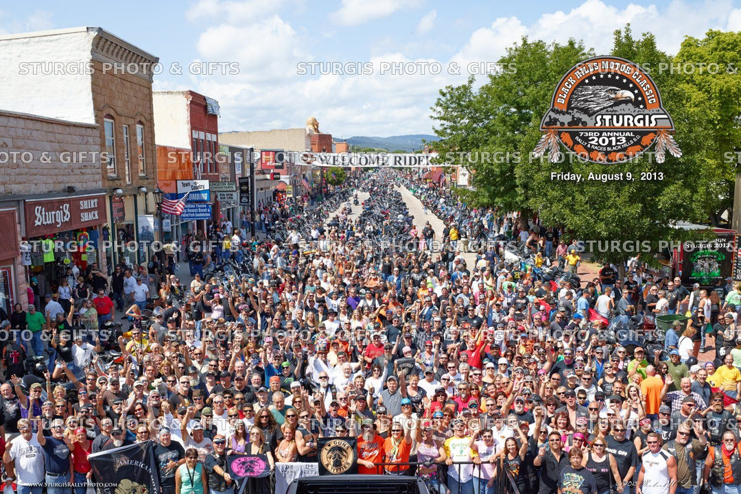2013 Sturgis Rally Group Photo – August 9, Noon