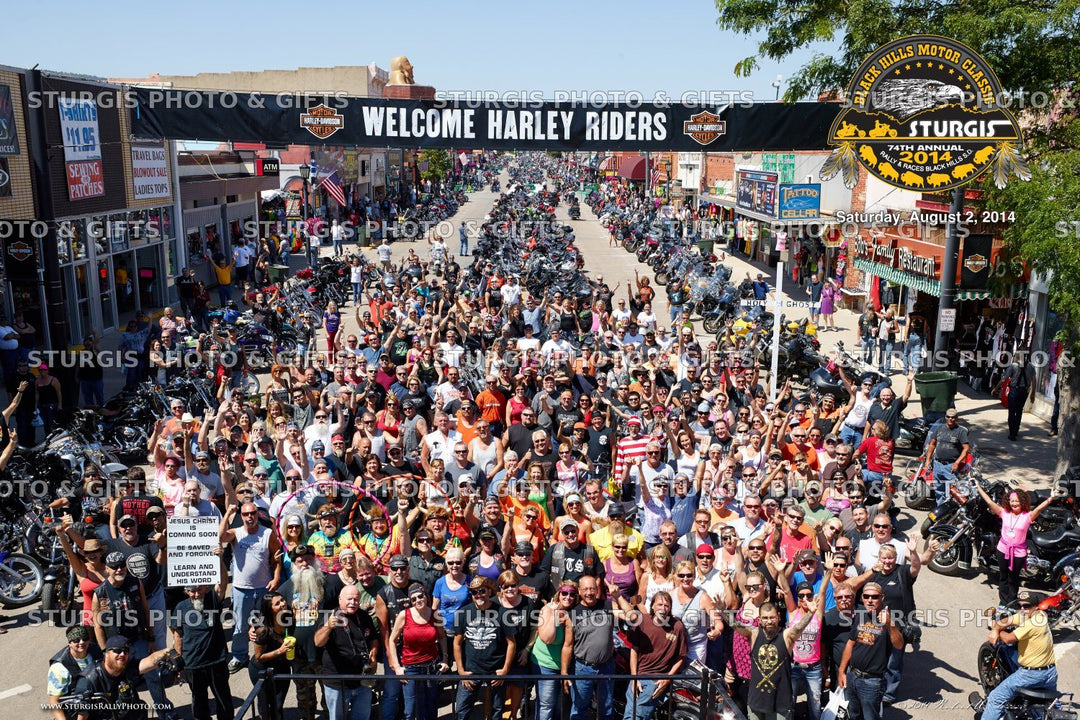 2014 Sturgis Rally Group Photo – August 2, Noon