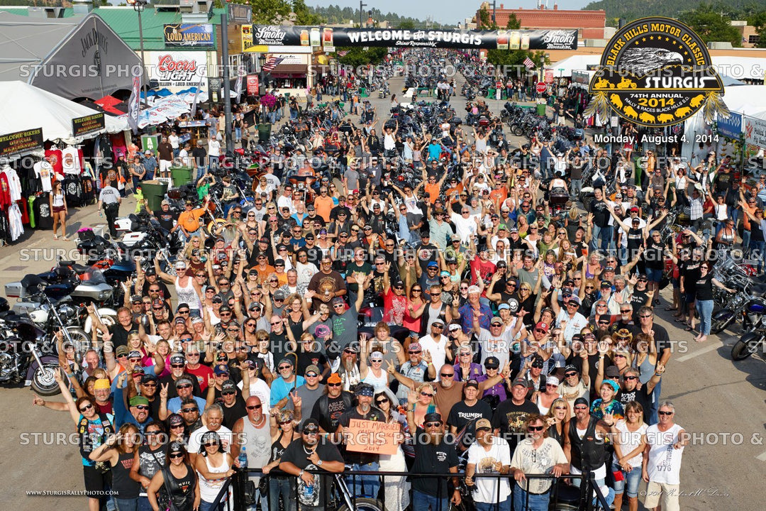 2014 Sturgis Rally Group Photo – August 4, 5 p.m.