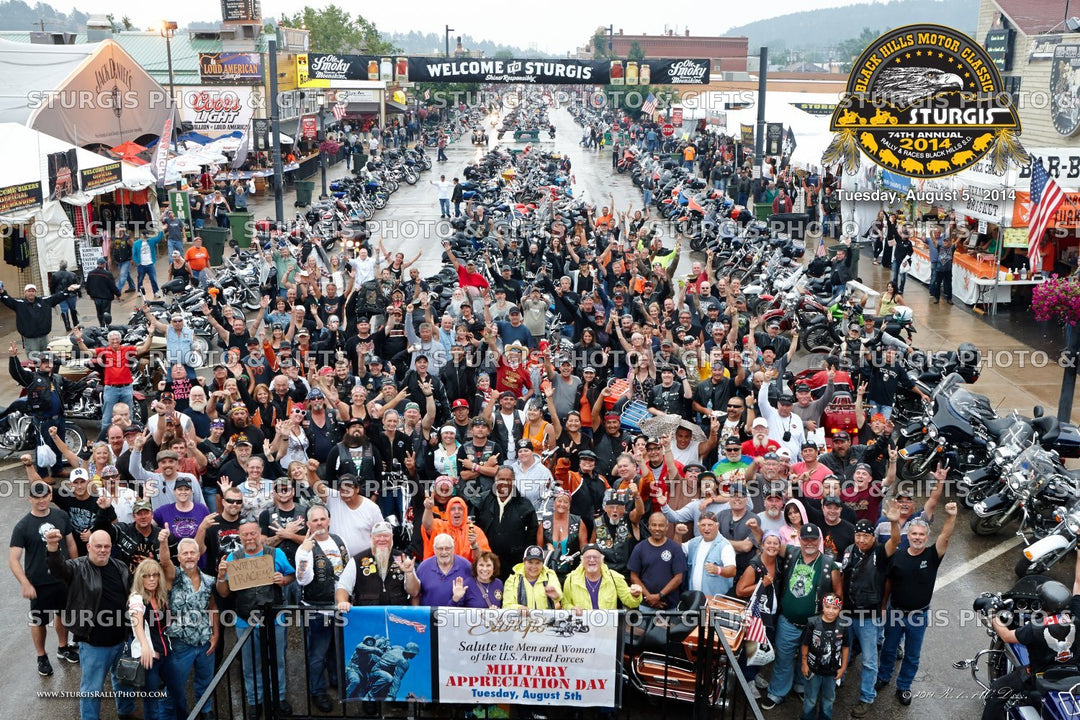 2014 Sturgis Rally Group Photo – August 5, 5 p.m.