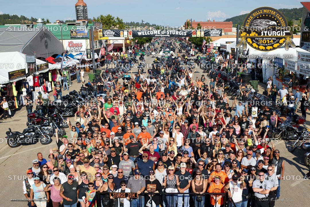 2014 Sturgis Rally Group Photo – August 7, 5 p.m.