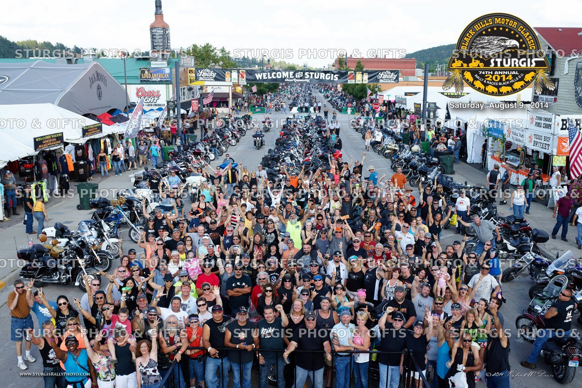 2014 Sturgis Rally Group Photo – August 9, 5 p.m.