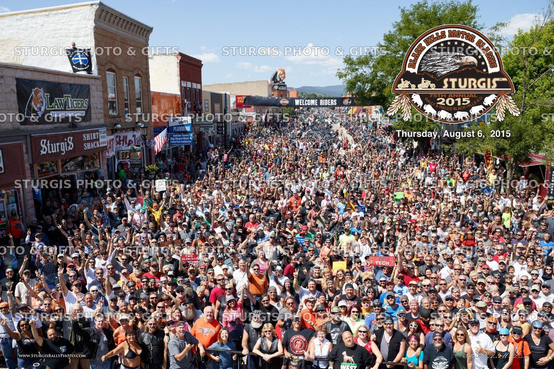 2015 Sturgis Rally Group Photo – August 6, Noon