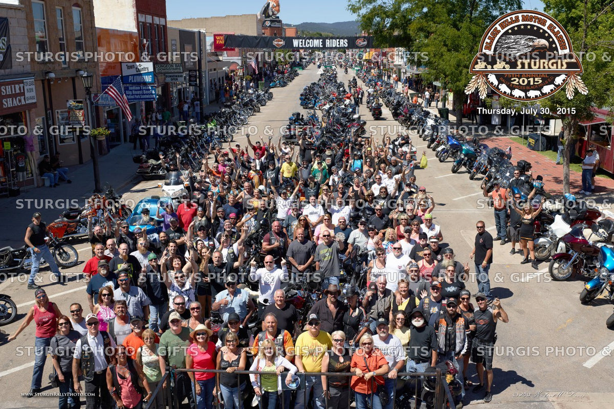 2015 Sturgis Rally Group Photo – July 30, Noon