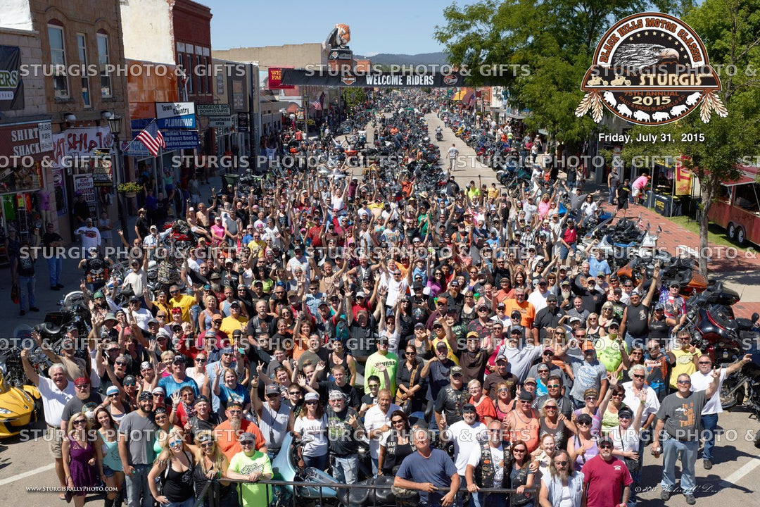 2015 Sturgis Rally Group Photo – July 31, Noon