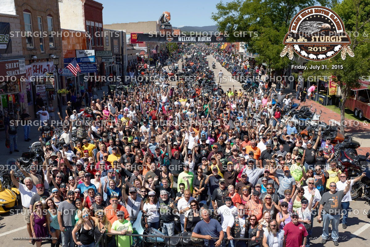 2015 Sturgis Rally Group Photo – July 31, Noon