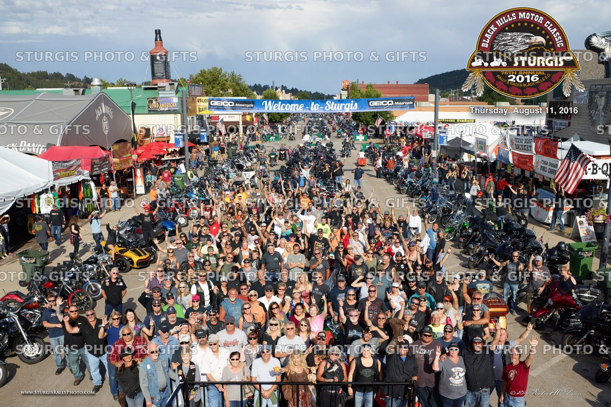 2016 Sturgis Rally Group Photo – August 11, 5 p.m.