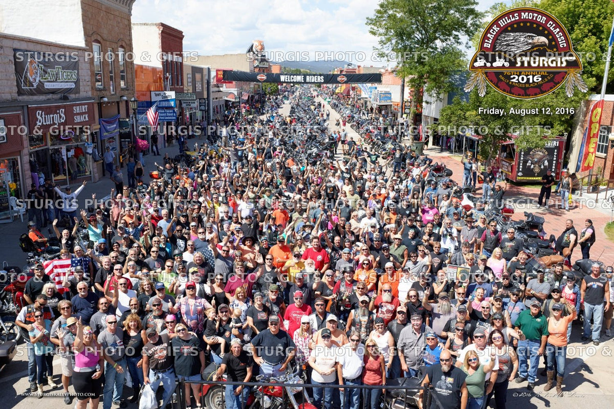 2016 Sturgis Rally Group Photo – August 12, Noon