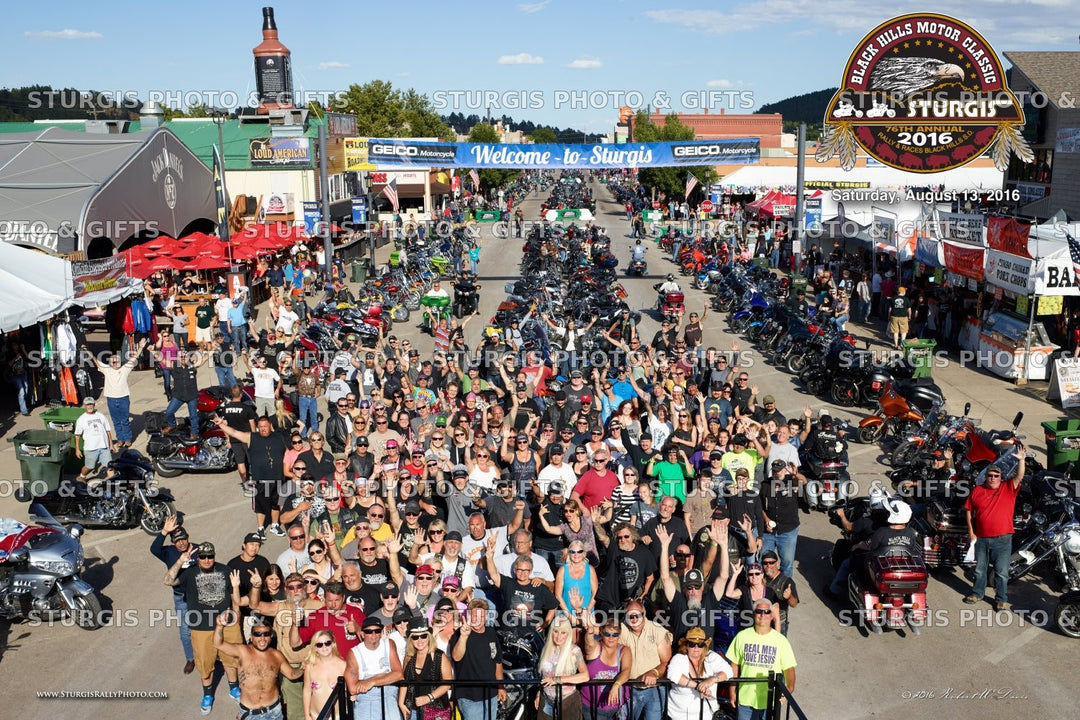 2016 Sturgis Rally Group Photo – August 13, 5 p.m.